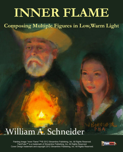 William A. Schneider: Inner Flame (Pastel)