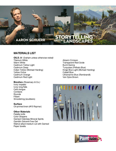 Aaron Schuerr: Storytelling with Landscapes