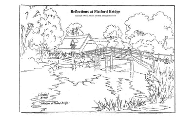 Johnnie Liliedahl: Reflections at Flatford Bridge
