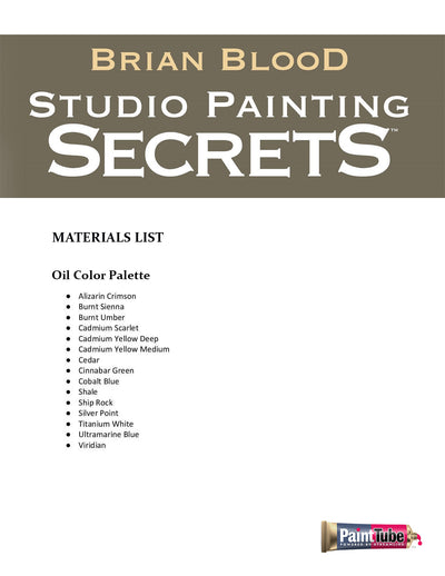 Brian Blood: Painting Secrets Bundle