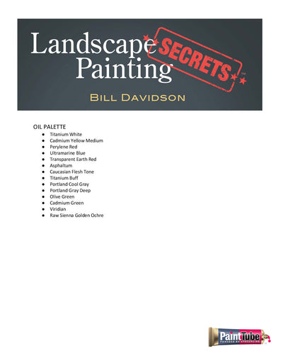 Bill Davidson: Landscape Painting Secrets