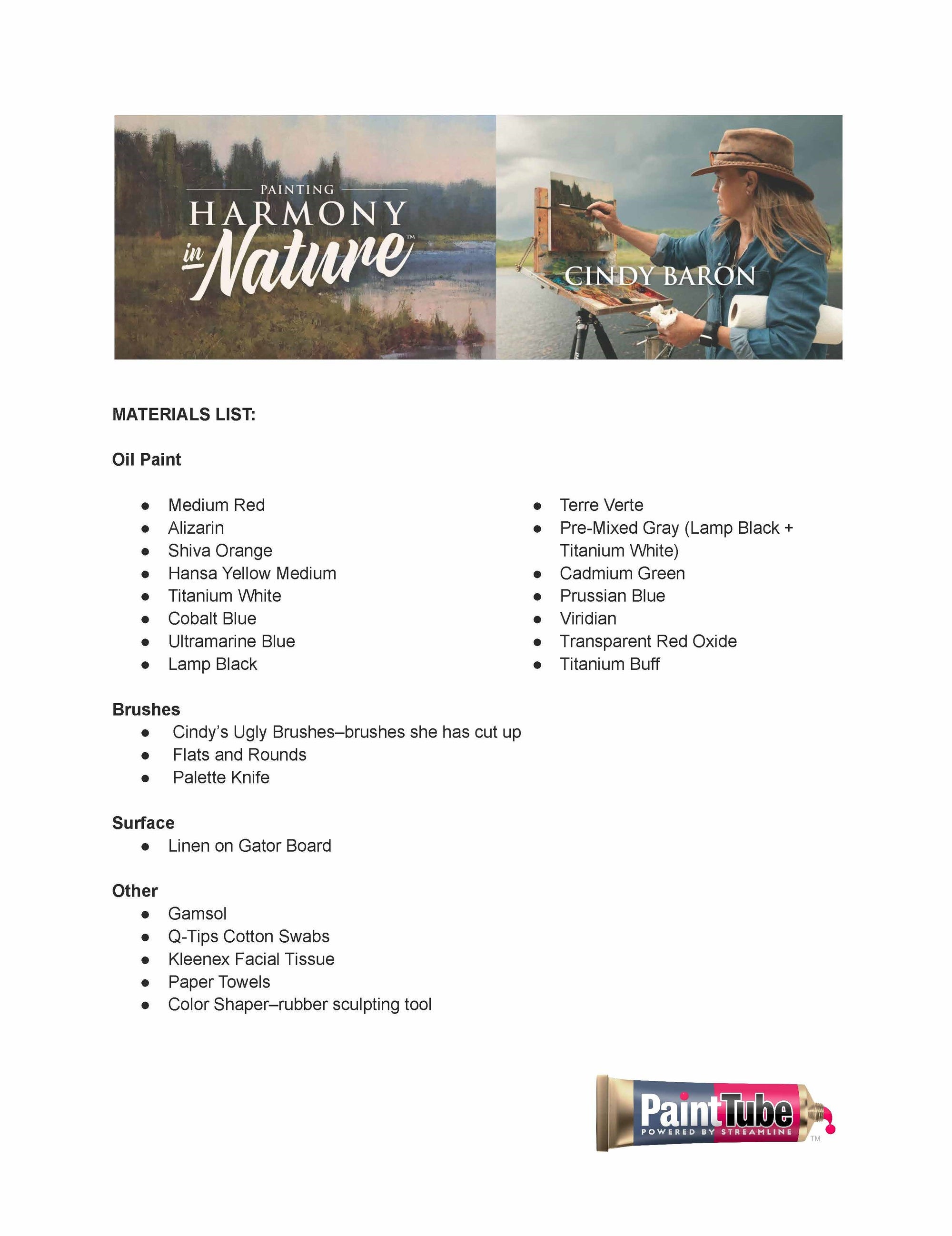 Cindy Baron: Painting Harmony in Nature