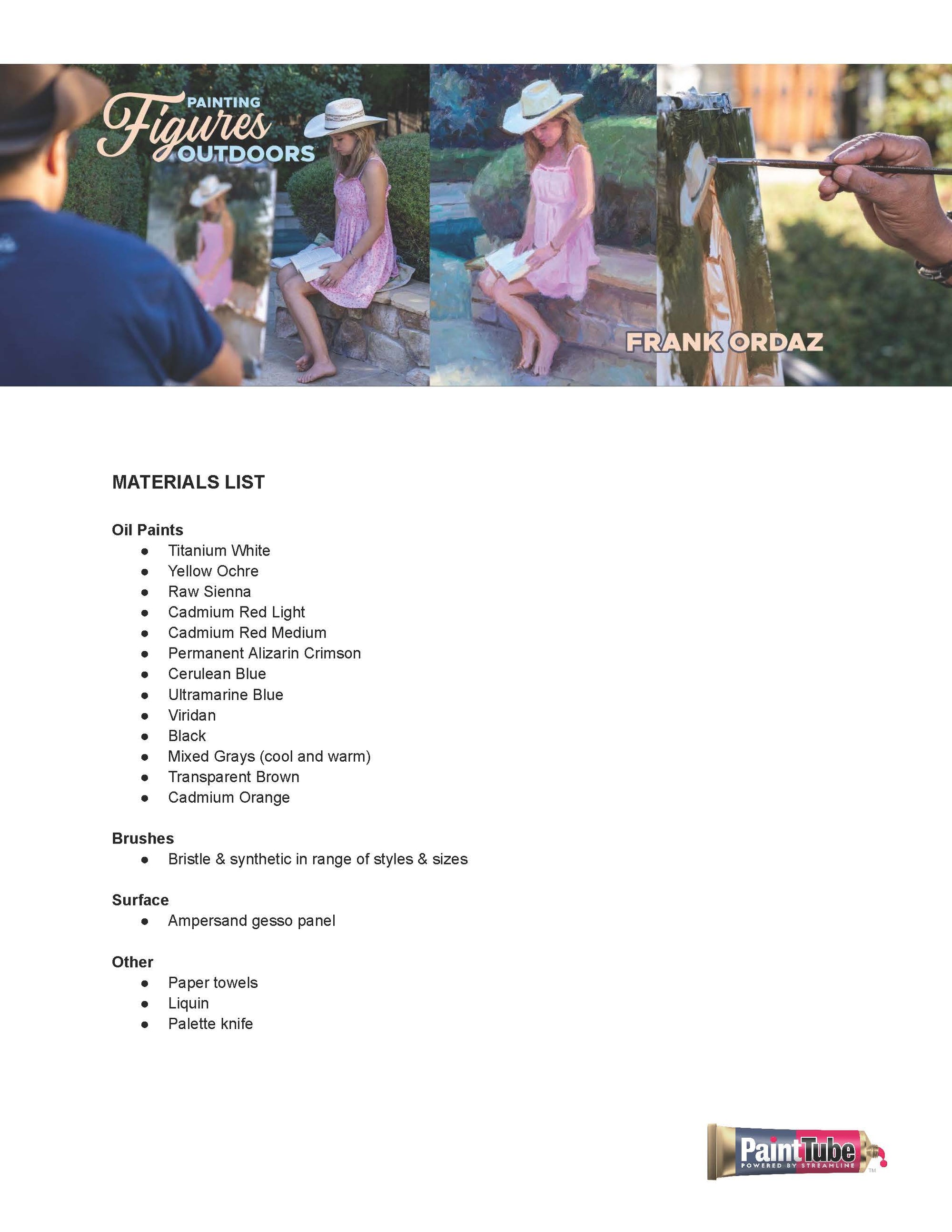 Frank Ordaz: Painting Figures Outdoors