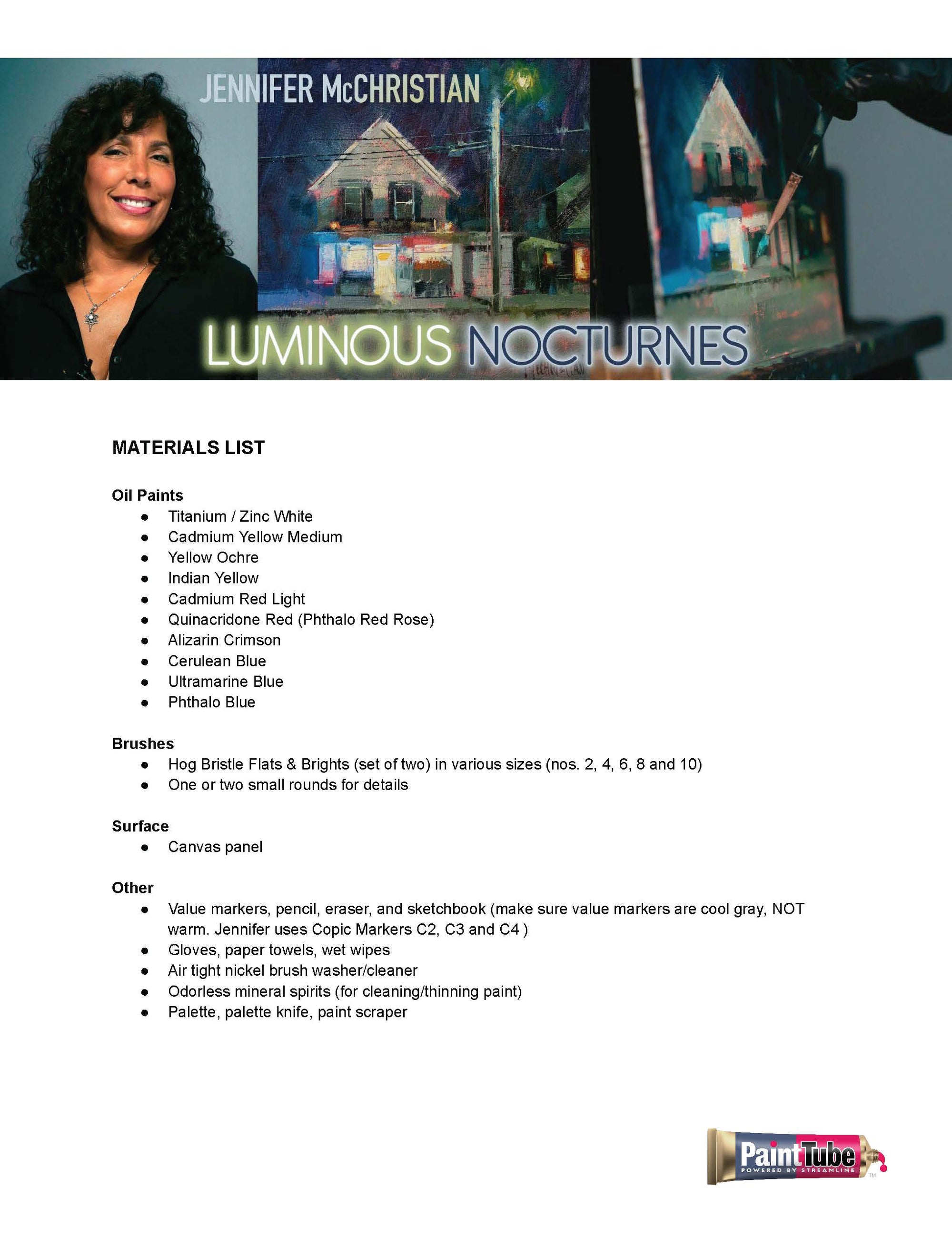 Jennifer McChristian: Luminous Nocturnes - Bold Colorful Techniques for Glowing Night Paintings