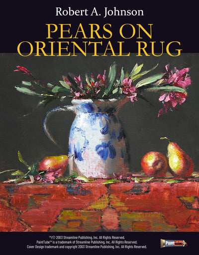 Robert A. Johnson: Pears on Oriental Rug