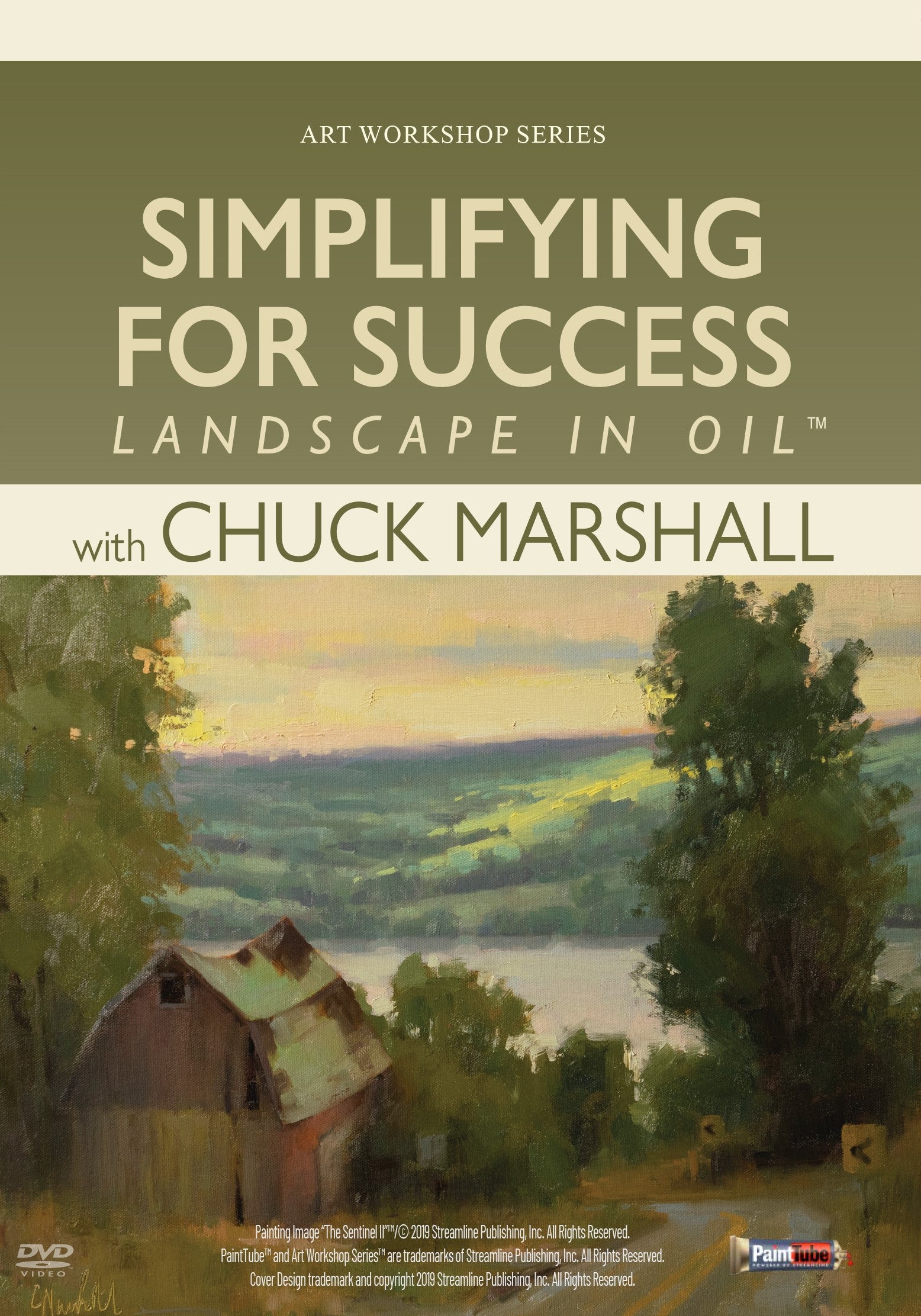 Chuck Marshall: Simplifying For Success - Landscape In Oil