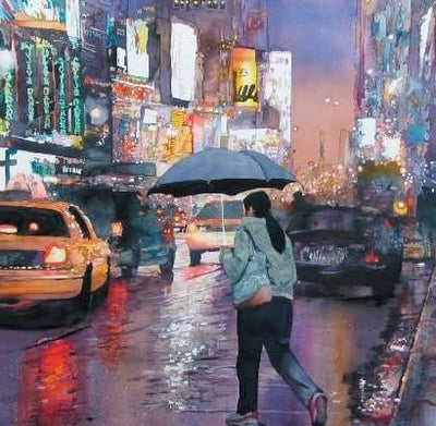 John Salminen: Urban Landscape in Watercolor