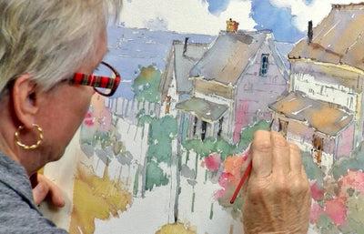Joyce Hicks: Coastal Cottages - Transforming the Landscape in Watercolor