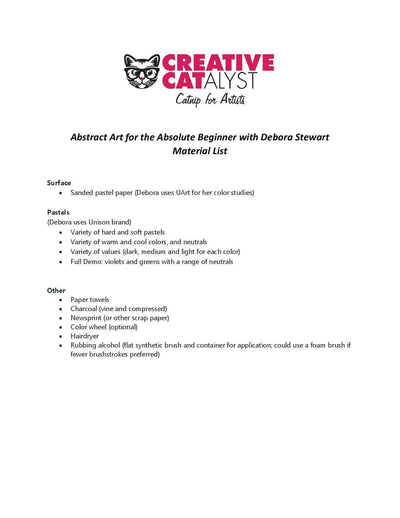 Debora Stewart: Abstract Art for the Absolute Beginner