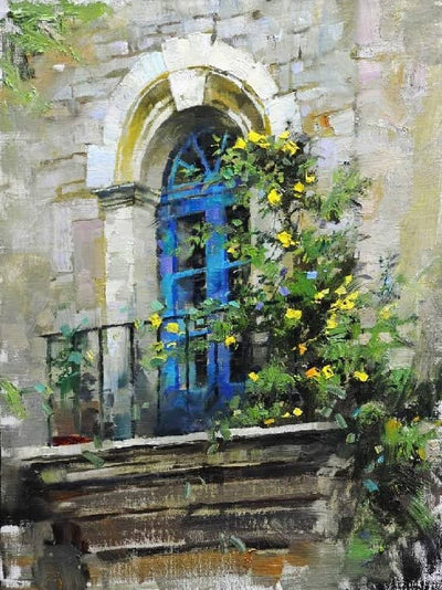 John Michael Carter: Balcony with Roses