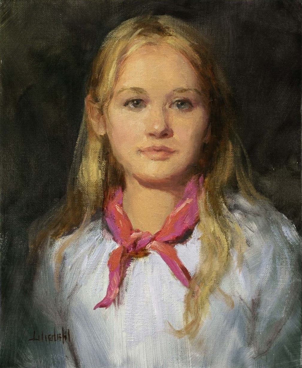 Johnnie Liliedahl: The Pink Scarf