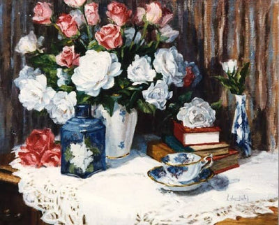 Johnnie Liliedahl: Gardenias and Rosebuds