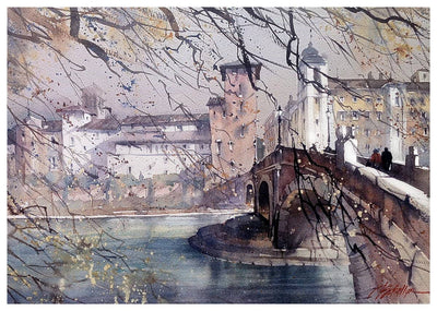 Thomas W. Schaller: Architect of Light - Watercolor Paintings by a Master Hardcover Book