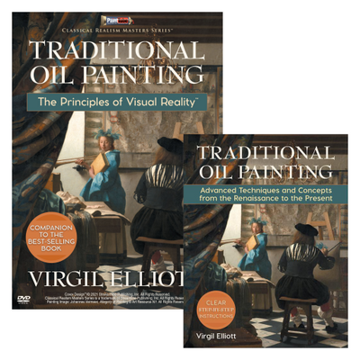 Virgil Elliott: Traditional Oil Painting DVD/Book Combo Set