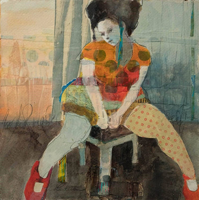 Jean Pederson: Mixed Media - People