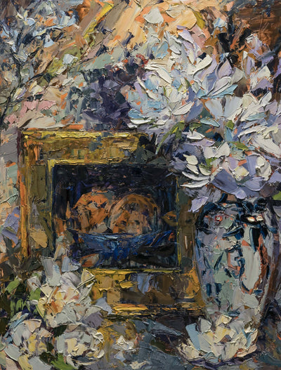 Cynthia Rosen: Still Life With Palette Knife