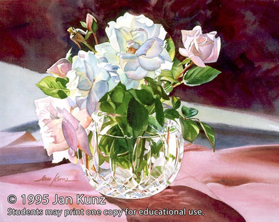 Jan Kunz: Roses in Crystal