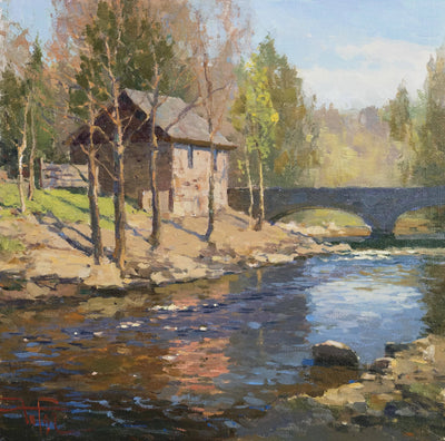 Zufar Bikbov: Landscape Painting in 4 Steps